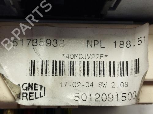 Fuse box FIAT PUNTO (188_) 1.4 | BP17423124E1 
