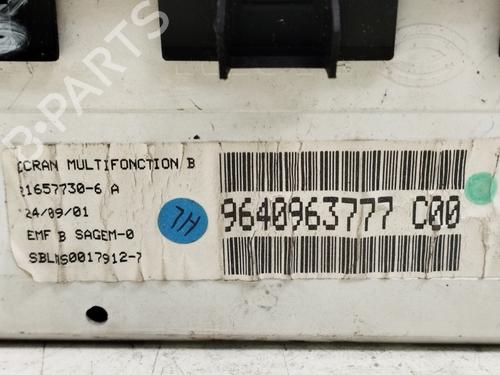 Display monitor PEUGEOT 307 (3A/C) | BP30191353C48