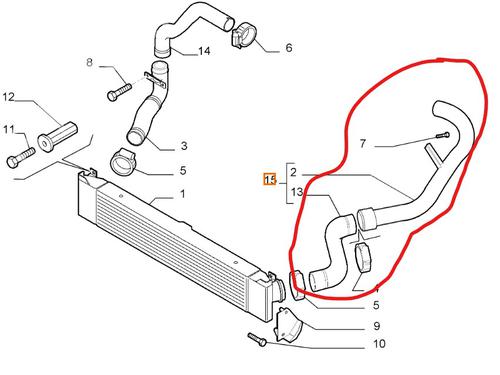 Pipe FIAT DUCATO Van (250_) 120 Multijet 2,3 D | BP29417117M125 
