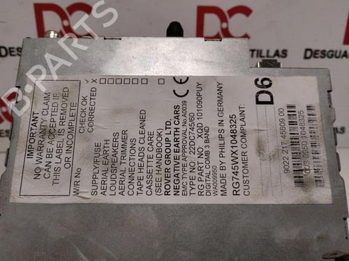Radio ROVER 75 (RJ) 2.0 CDT | BP17416877E6 