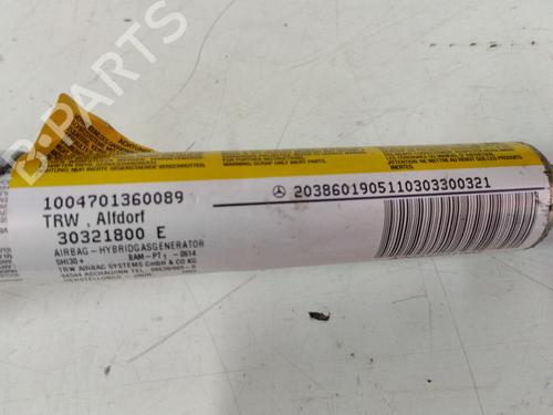Left curtain airbag MERCEDES-BENZ C-CLASS Coupe (CL203) C 180 Kompressor (203.746) | BP17421534C11 