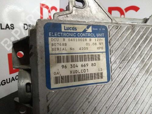 Engine control unit (ECU) PEUGEOT 406 (8B) 2.1 TD 12V | BP17427510M57 