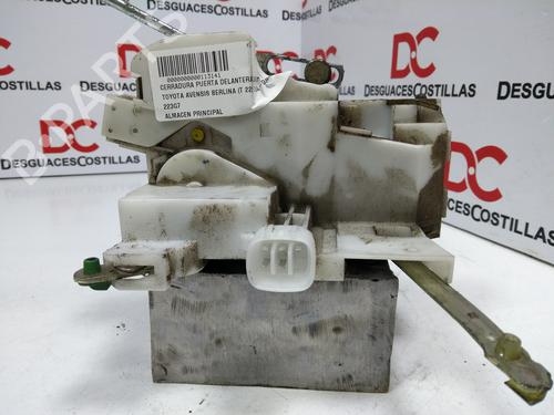 Front right lock TOYOTA AVENSIS (_T22_) 2.0 D-4D (CDT220_, CDT220R) | BP17399455C97 