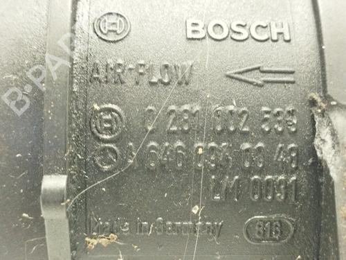 Mass air flow sensor MERCEDES-BENZ C-CLASS Coupe (CL203) C 200 CDI (203.707) | BP17406021M95 