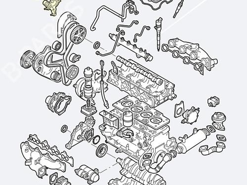 Pipe CHEVROLET CRUZE (J300) 2.0 CDI | BP30049927M125