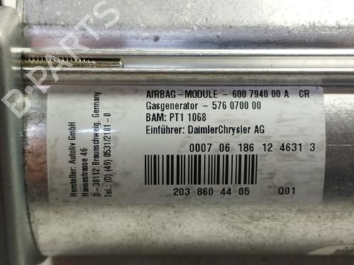 Passasjer kollisjonspute MERCEDES-BENZ C-CLASS (W203) C 220 CDI (203.008) | BP27694115C10 