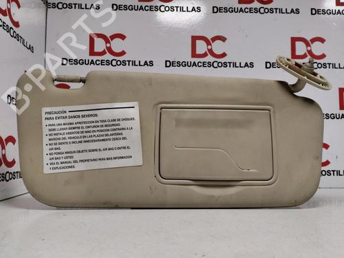 Used Right sun visor HYUNDAI GETZ (TB) 1.5 CRDi (82 hp) 30387367