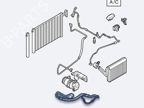 Used AC pipe AC pipe BMW 1 (E81) 118 d (143 hp) 34003277 34003277