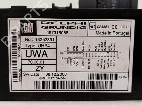 Electronic module OPEL CORSA D (S07)  | BP28728133M83 