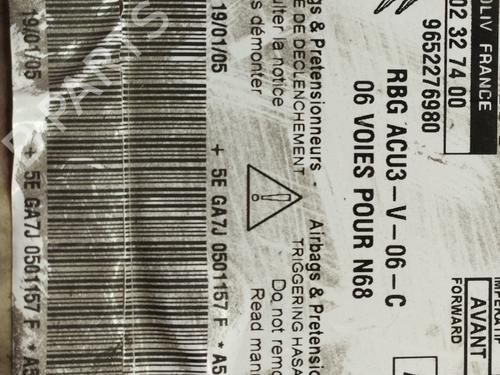 ECU airbags CITROËN XSARA PICASSO (N68) 2.0 HDi | BP29584773M53 