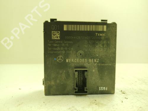 Used Electronic module MERCEDES-BENZ S-CLASS (W221, V221) S 350 (221.056, 221.156) (272 hp) 29062521