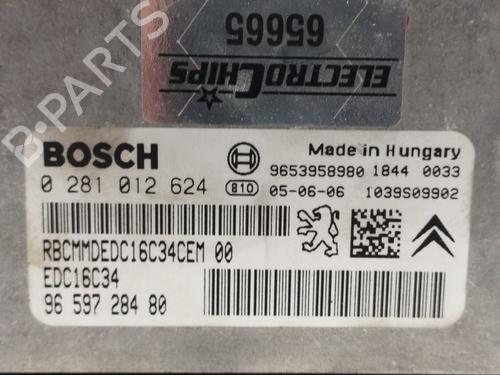 Engine control unit (ECU) CITROËN C5 II (RC_) 1.6 HDi (RC8HZB) | BP27554364M57 