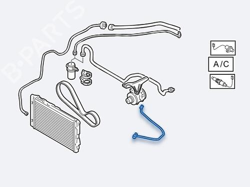 AC pipe AUDI A4 B6 (8E2) 2.4 | BP28180709M126