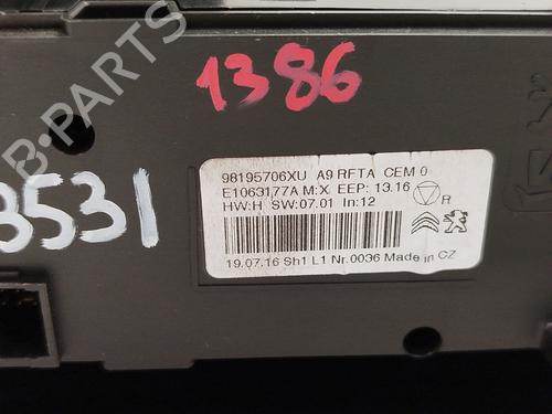 Radio PEUGEOT 208 I (CA_, CC_) 1.6 HDi | BP26921370E6 