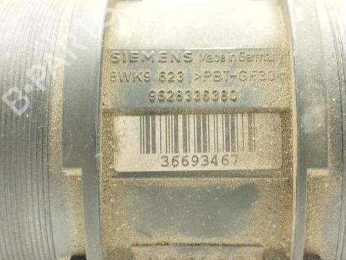 Mass air flow sensor PEUGEOT 206 Hatchback (2A/C) 2.0 HDI 90 | BP28357275M95