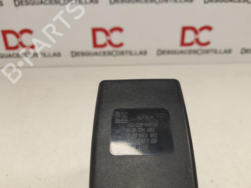 Rear left seatbelt OPEL ASTRA J (P10)  | BP17408241I29 