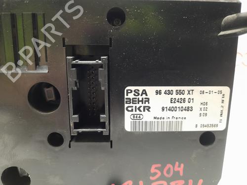 Climate control PEUGEOT 206 Hatchback (2A/C) 1.6 16V | BP17407516I5 