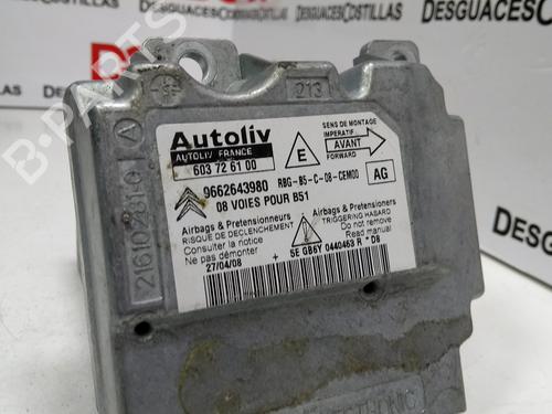 ECU airbags CITROËN C4 I (LC_)  | BP17397779M53 