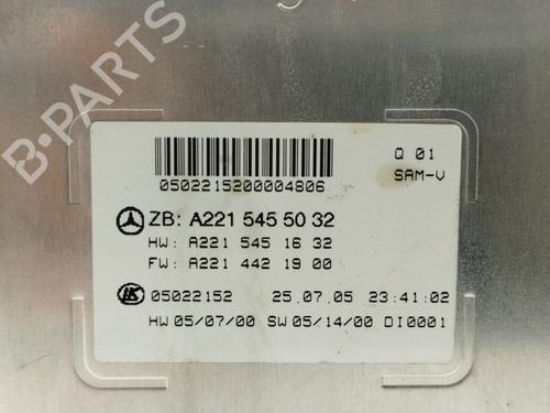 Electronic module MERCEDES-BENZ S-CLASS (W221, V221) S 350 (221.056, 221.156) | BP30196200M83