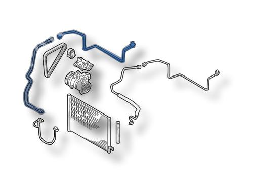 AC pipe ROVER 75 (RJ) 2.0 CDT | BP35979345M126 - Image 2