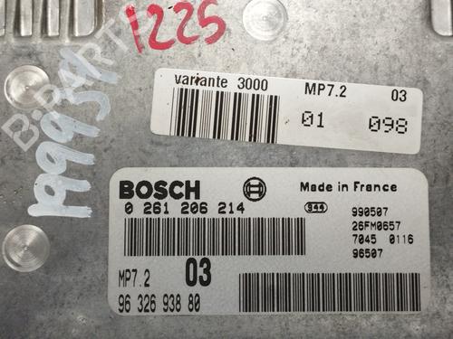 Engine control unit (ECU) PEUGEOT 306 Hatchback (7A, 7C, N3, N5) 1.6 | BP29906133M57