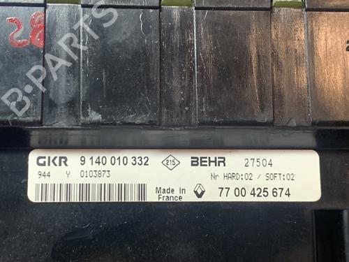 Climate control RENAULT LAGUNA I (B56_, 556_) 1.9 dCi (B56W) | BP17403610I5 