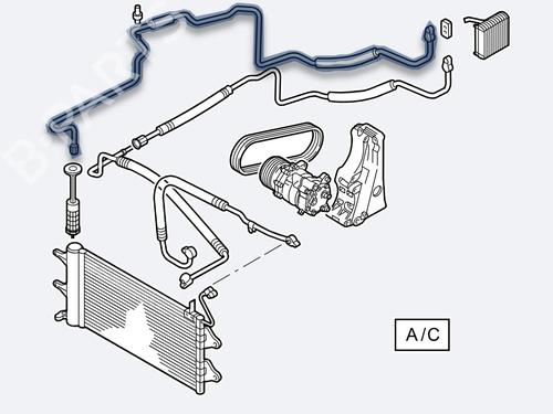 AC pipe SEAT IBIZA IV (6J5, 6P1)  | BP28180677M126 