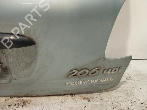 Tailgate PEUGEOT 206 Hatchback (2A/C)  | BP25461162C6 