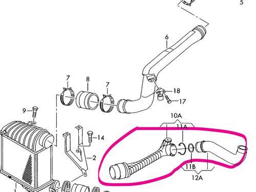 Pipe SEAT LEON (1M1) 1.9 TDI | BP29053442M125 