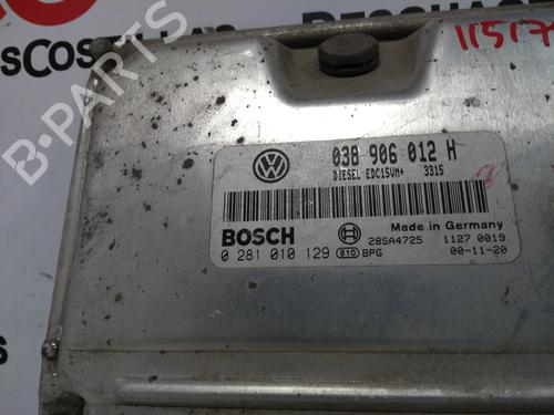Engine control unit (ECU) SKODA OCTAVIA I (1U2) 1.9 TDI | BP17400408M57 