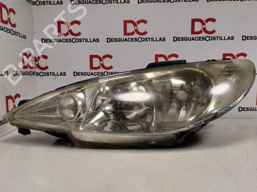 Used Left headlight PEUGEOT 206 Hatchback (2A/C) 1.4 HDi eco 70 (68 hp) 17412075