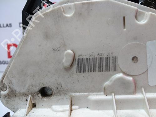 Front left lock VW GOLF VI (5K1) 1.6 TDI | BP17402038C98 