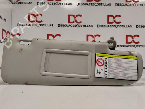 Used Right sun visor FIAT PANDA (312_, 319_) 1.3 D Multijet (312PXL1A) (75 hp) 17414797