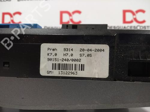 Climate control OPEL ASTRA H (A04) 1.7 CDTI (L48) | BP17401403I5 
