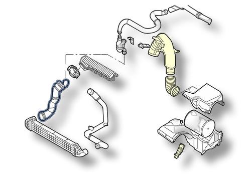 Pipe FORD FOCUS II (DA_, HCP, DP) 1.6 TDCi | BP39684761M125 - Image 2