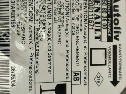 ECU airbags RENAULT MEGANE I (BA0/1_) 1.9 dTi (BA1U) | BP17426625M53 