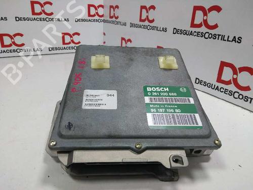 Engine control unit (ECU) PEUGEOT 405 II (4B) 1.8 (101 hp) 17396521