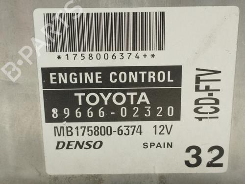Motorstyringsenhed TOYOTA COROLLA (_E12_) 2.0 D-4D (CDE120_, CDE120R) | BP29906111M57