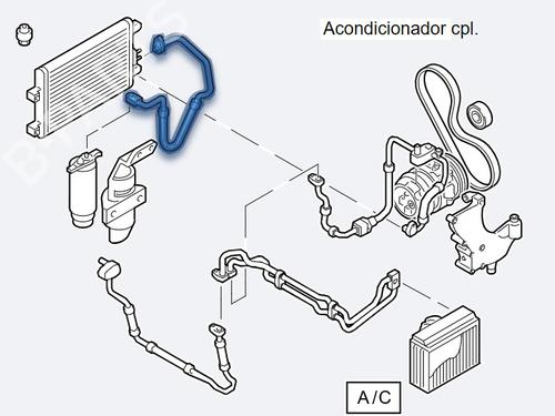 AC pipe LANCIA LYBRA (839_) 1.9 JTD (839AXI1A) | BP28180700M126 