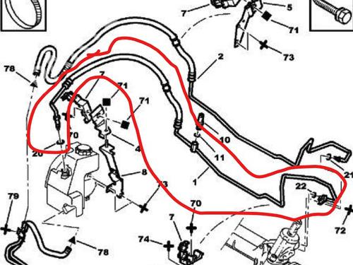 Used Pipe CITROËN XSARA PICASSO (N68) 1.6 HDi (90 hp) 30773587