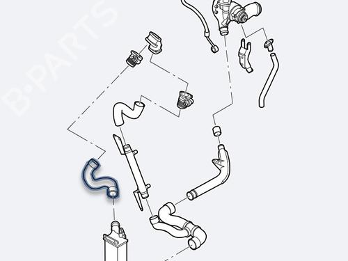 pipe-peugeot-607-9d-9u-2000-31799030 main image