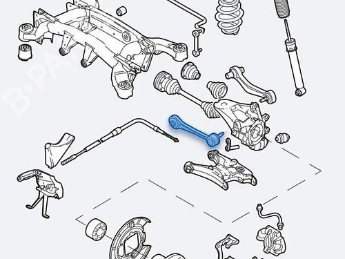 Right rear suspension arm BMW X5 (E53) 3.0 d | BP22379510M15 