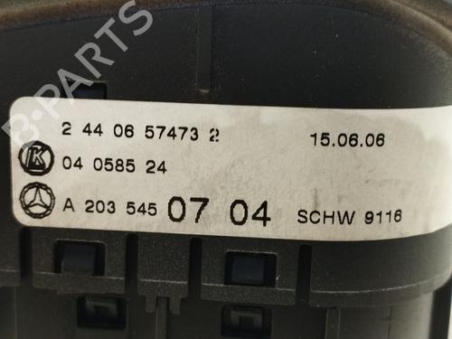 Headlight switch MERCEDES-BENZ C-CLASS (W203) C 220 CDI (203.008) | BP27702410I24 