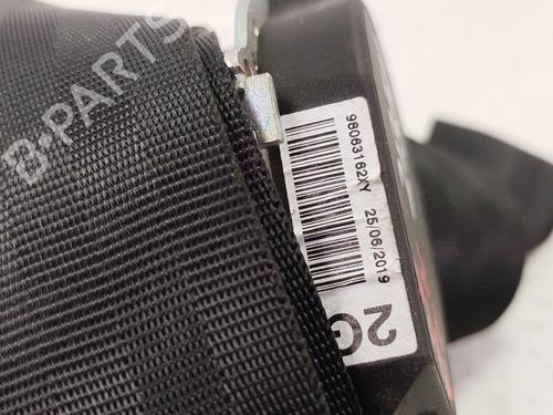 Rear left seatbelt PEUGEOT 208 I (CA_, CC_) 1.6 HDi | BP26918824I29 