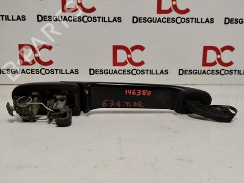 Rear right exterior door handle SEAT ALHAMBRA (7V8, 7V9) 1.9 TDI | BP25454308C130 