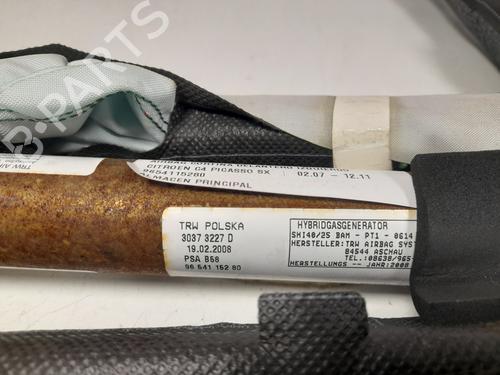 Left curtain airbag CITROËN C4 Picasso I MPV (UD_) 2.0 HDi 138 | BP17405459C11 