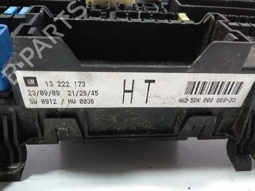 Fuse box OPEL ASTRA H (A04) 1.7 CDTI (L48) | BP17396310E1 