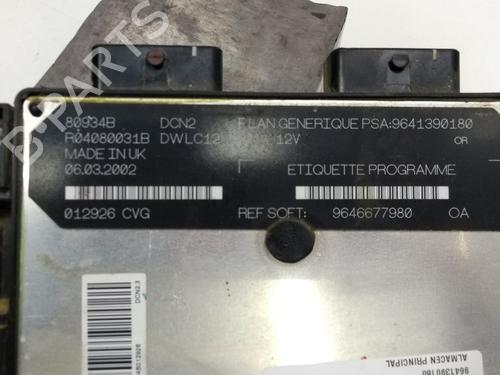 Engine control unit (ECU) CITROËN XSARA (N1) 1.9 D | BP17397581M57 