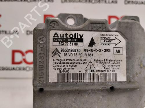 ECU airbags CITROËN C4 I (LC_)  | BP17414825M53 