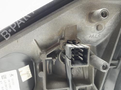 Right mirror OPEL ASTRA G Coupe (T98) 2.2 16V (F07) | BP17408257C27 